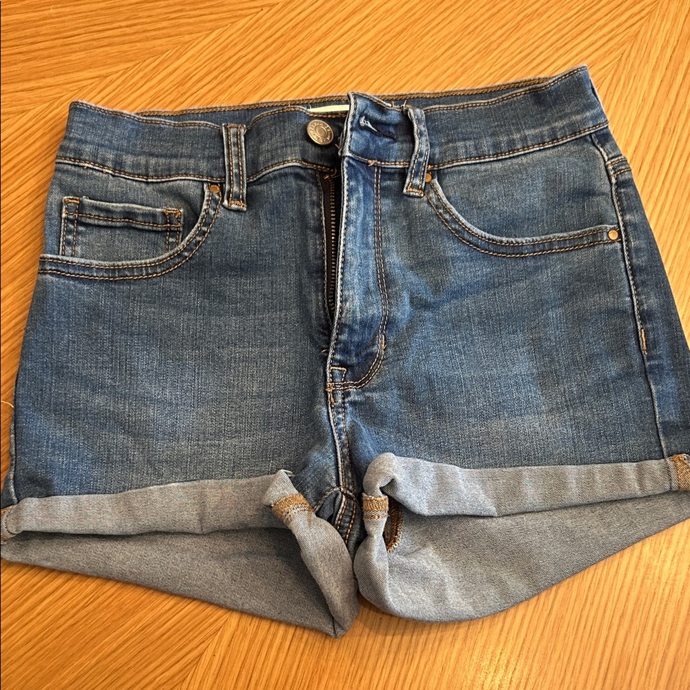 Denim Blue Jean Shorts